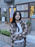 森馬[商場(chǎng)同款]長(cháng)袖襯衫女中長(cháng)款oversize春2025新款格紋上衣復古 綠色調00444 M (160) /84A 曬單實(shí)拍圖