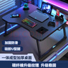 木雙福床上小桌子可折疊筆記本電腦桌大學(xué)生宿舍電競風(fēng)碳纖維床上學(xué)習桌 曬單實(shí)拍圖