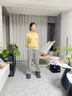 ECAC男士棉鞋防水全包跟男款冬季2025新款加絨加厚底保暖毛毛絨棉拖鞋 藍(lán)灰【防水-加絨】 40 -41【推薦39-40腳】 曬單實(shí)拍圖