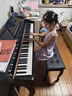 卡哇伊 電鋼琴88鍵重錘專業(yè)數(shù)碼鋼琴智能幼師兒童初學者家用電鋼 K02大高箱烤漆黑（純鋼重錘款） 曬單實拍圖