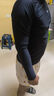 美津濃（MIZUNO）泳衣男運(yùn)動健身速干水母衣大碼長袖防曬沙灘潛水沖浪服1105黑3XL 曬單實(shí)拍圖