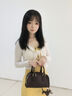CinvaiKrose【趙昭儀同款】包包女包2025新款手提保齡球包單肩斜挎包生日禮物 咖啡色【送女友老婆女生禮物走心】 曬單實(shí)拍圖