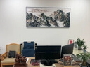 新中式客廳裝飾畫山水沙發(fā)背景墻風(fēng)景掛畫大氣新款高檔壁畫寓意好 旭日東升 120*40cm 質(zhì)感晶瓷畫 鋁合金外框 曬單實(shí)拍圖