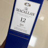 麥卡倫（MACALLAN）藍(lán)鉆12年禮盒裝 700ml*1瓶 單一麥芽威士忌 雪莉桶雙桶 曬單實(shí)拍圖