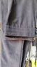 羅蒙（ROMON）休閑褲男士秋季寬松商務(wù)直筒長(cháng)褲燈芯絨保暖運動(dòng)褲子男ZY02深灰2X 曬單實(shí)拍圖