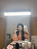 煦凜德國化妝燈鏡前燈免打孔充電款臥室補光燈出租屋充電梳妝臺燈鏡子 三秒搞定無需打孔安裝 mini款-1200毫安/5色光/亮度可調(diào) 曬單實拍圖