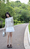 Teenie Weenie小熊女裝毛針織衫2025秋季新款柔軟舒適氣質(zhì)優(yōu)雅開(kāi)衫 燕麥色 M 曬單實(shí)拍圖