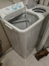 海爾（Haier）雙桶洗衣機(jī)半自動(dòng) 家用大件洗 10公斤大容量 省水電 以舊換新 雙缸 原廠品質(zhì)XPB100-81D2 曬單實(shí)拍圖