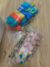 卡爾貝比積木3-6歲兒童玩具大顆粒軟膠可啃咬90塊疊疊樂男女孩生日禮物 曬單實拍圖
