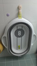babycare嬰兒洗澡盆坐浴盆洗澡神器可折疊浴盆游泳盆+浴墊+浴網(wǎng)星航月巖灰 曬單實(shí)拍圖