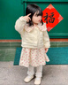 G.DUCKKIDS小黃鴨童裝女童套裝春秋洋氣嬰兒衣服6-12個月兒童裙子女寶寶春裝 粉紅色 90 建議1~2歲【 80-90cm】cm 曬單實拍圖