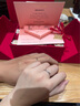 范琦（Fanci）戀愛頻率系列相愛同頻情侶戒指一對戒結(jié)婚七夕情人節(jié)禮物送女友 曬單實拍圖