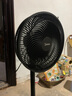 美的（Midea）【超級(jí)單品】七葉輕音立式電風(fēng)扇家用柔風(fēng)落地扇臺(tái)式桌面小型風(fēng)扇大風(fēng)量節(jié)能搖頭宿舍電扇 SAF30AB 曬單實(shí)拍圖