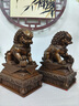 天祥緣紫銅獅子擺件一對純銅獅子鎮客廳玄關(guān)辦公室宅開(kāi)業(yè)禮品工藝品 紫銅-21號宮門(mén)獅一對 曬單實(shí)拍圖