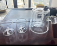 幾物森林泡茶壺玻璃加厚高硼硅茶水分離茶套裝壺家用辦公耐高溫茶杯1壺2杯 曬單實(shí)拍圖