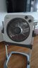 美的（Midea）電風(fēng)扇 鴻運扇家用升降式轉(zhuǎn)頁扇宿舍辦公室風(fēng)扇定時五葉輕音節(jié)能電扇臥室客廳落地扇 KYT30-23SJ 曬單實拍圖