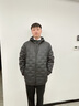 太子龍輕薄羽絨服男士短款秋冬季輕暖鴨絨連帽保暖外套工裝 黑色2XL 曬單實(shí)拍圖