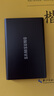 三星（SAMSUNG）1TB Type-c USB 3.2 移動(dòng)固態(tài)硬盤（PSSD） T7 灰色 NVMe讀速1050MB/s 手機(jī)直連筆記本外接 曬單實(shí)拍圖