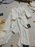 巴拉巴拉嬰兒衣服寶寶連體衣睡衣款新生兒哈衣爬服時(shí)尚可愛(ài)舒適萌 米白10302 80cm 曬單實(shí)拍圖