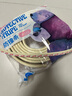 貝得力多功能寶寶防撞條嬰幼兒墻角護(hù)角防護(hù)條免貼膠加厚W型米白色4米 曬單實(shí)拍圖