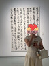 Olrain歐芮兒法式優(yōu)雅一字領(lǐng)顯瘦T恤女夏季2025新款修身減齡上衣 杏色 S 曬單實拍圖