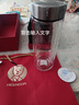 希諾抗菌玻璃杯雙層商務(wù)辦公車載水杯男高檔泡茶杯子XN-9303 360mL 曬單實拍圖