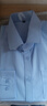 花花公子（PLAYBOY）品牌男裝白襯衫男士長(cháng)袖春夏秋商務(wù)職業(yè)短袖休閑婚慶白襯衣正裝藍 【長(cháng)袖】藍色斜紋 L 39 曬單實(shí)拍圖