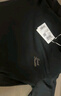 杰克·瓊斯（JACK&JONES）男裝短袖t恤男夏季新款潮流100%純棉休閑半袖T恤男士刺繡純色短袖 E40 黑色 XL 185 曬單實(shí)拍圖