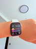 Apple/蘋果 Watch Series 10 智能手表GPS款42毫米玫瑰金色鋁金屬表殼淡桃粉色運(yùn)動(dòng)型表帶M/L MX1V3CH/B 曬單實(shí)拍圖