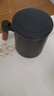 京東京造茶杯便攜式黑陶茶泡茶壺茶杯功夫茶具辦公杯隨身茶壺容量400ml 曬單實(shí)拍圖