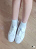 adidas NIZZA PLATFORM厚底增高運動(dòng)帆布鞋男女阿迪達斯三葉草 白   40 曬單實(shí)拍圖
