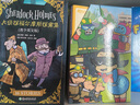 【官方正版】新東方火箭女孩英文版Rocket Girl 8-14歲英語(yǔ)繪本 火箭女孩（贈閃卡）+西游記（贈閃卡）+福爾摩斯探案 曬單實(shí)拍圖