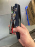 得力（deli）手握式訂書(shū)機外賣(mài)打包用文具辦公用品迷你省力訂書(shū)器手持手拿手捏 0329 黑色 贈5盒釘+1個(gè)起釘器 曬單實(shí)拍圖