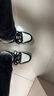 安踏元年板鞋男鞋秋季厚底學(xué)生小白鞋情侶復古潮流增高運動(dòng)鞋子休閑鞋 曬單實(shí)拍圖