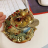 福格達(dá)（FUGEDA）八方來財(cái)全銅金蟾擺件喬遷新居禮品店鋪開業(yè)禮物客廳收銀臺(tái)裝飾 聚寶金蟾-小號(hào)【高檔禮盒】 曬單實(shí)拍圖