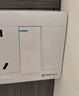 國(guó)際電工 明裝插座面板 多孔墻壁電源扦座外裝明線盒超薄二三插廚房插排 明裝三開十五孔插座【分別斷電】 曬單實(shí)拍圖