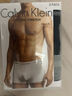 Calvin Klein CK 男士平角內褲套裝 3條裝 U2664G 送男友禮物 YKS字母黑灰 XL 曬單實(shí)拍圖