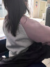 迪士尼女童刺繡衛衣外套春秋款童裝中大童小眾棒球服潮女孩寬松夾克 淺紫色 170 cm 曬單實(shí)拍圖