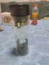 【?京東物流配送】高硼硅雙層玻璃杯大容量泡茶杯水杯子茶水分離 【雙層加厚】茶杯 350ml 1只 曬單實拍圖