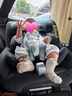 maxicosi嬰幼兒童安全座椅汽車(chē)用0-4歲isize ADAC Mica360Pro石墨灰 曬單實(shí)拍圖