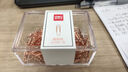 得力（deli）【超級爆款】29mm莫蘭迪彩色回形針金屬 資料收納整理用品160枚/筒 辦公文具 0038-A 曬單實(shí)拍圖