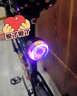 西騎者（WestBiking）西騎者西騎者自行車(chē)尾燈智能剎車(chē)感應(yīng)燈炫彩尾燈Type-c充電 炫彩 曬單實(shí)拍圖
