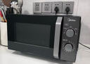 美的（Midea）微波爐家用小型20升平板式700W均勻加熱速熱殺菌除味 機(jī)械雙旋扭簡易操作 國家補(bǔ)貼 20L旋鈕大平板 曬單實(shí)拍圖