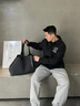 JEANSWEST LIFE真維斯美式休閑褲男2025新款大碼寬松男士運動(dòng)褲黑色潮牌束腳褲男 曬單實(shí)拍圖