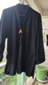 NASALIKE中國風(fēng)很仙的上衣男士外套春夏潮牌唐裝古風(fēng)飄逸漢服刺繡開(kāi)衫道袍 黑色 XL (衣多穿)(易打理) 曬單實(shí)拍圖