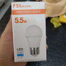 佛山照明（FSL）LED燈泡e27螺口大功率球泡節(jié)能燈超亮商用照明螺旋高亮光源  7W  白光 曬單實(shí)拍圖