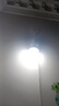 貝工 帶線led燈泡 E27螺口懸吊插電燈 擺攤家用陽臺開關插頭燈 10W柱形泡+4米線 曬單實拍圖