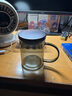 TEAHUE茶杯玻璃泡茶杯茶水分離高硼硅加厚男士高檔辦公室茶道綠茶杯子 曬單實(shí)拍圖