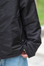 EMPORIO ARMANI/阿瑪尼官方旗艦新款男棒球領(lǐng)印花雙面飛行夾克棉服外套秋季 F6116-黑色/淺灰色 48 (M) (推薦：135-150斤) 曬單實(shí)拍圖