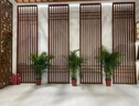 新中式形象墻鋁格柵仿古浮雕畫(huà)鋁窗花售樓部背景鋁型材餐廳鋁隔斷 定制造型鋁材聯(lián)系客服 曬單實(shí)拍圖